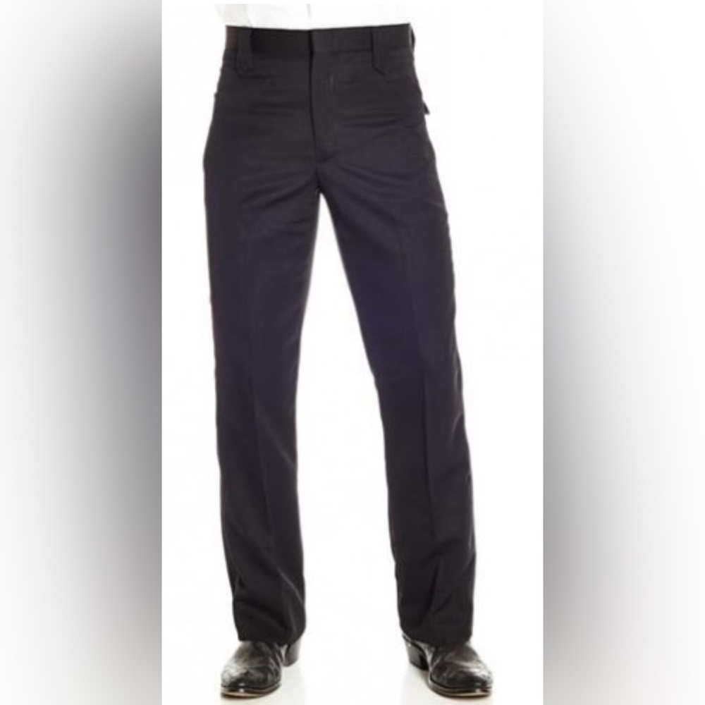 Circle S Brand, Men's Poly/Wool Ranch Dress Pants, Black, NWT, Sz 28